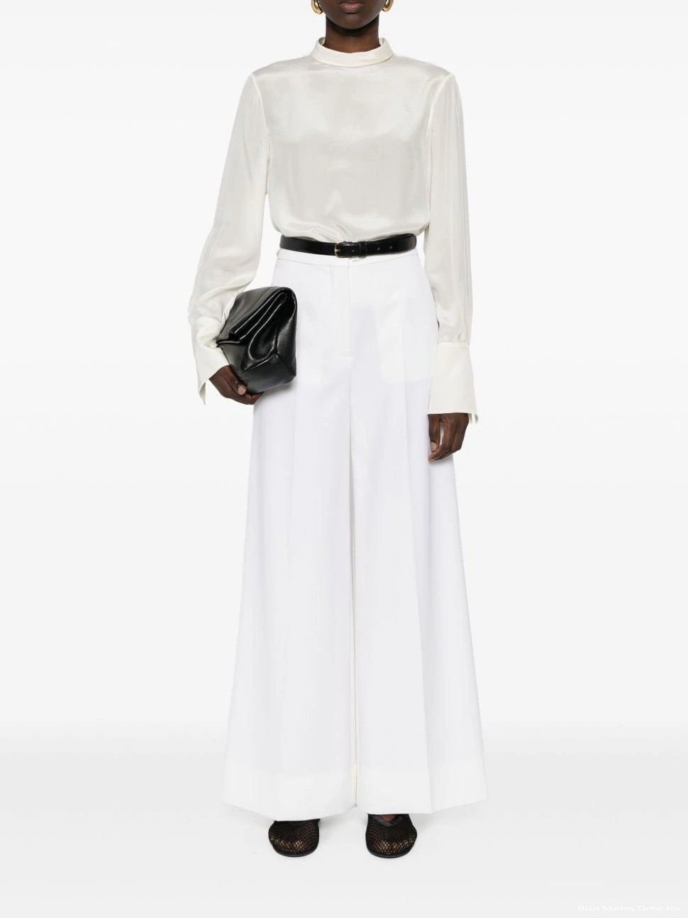 Cheap Stella Women wide-leg McCartney high-rise trousers 0716